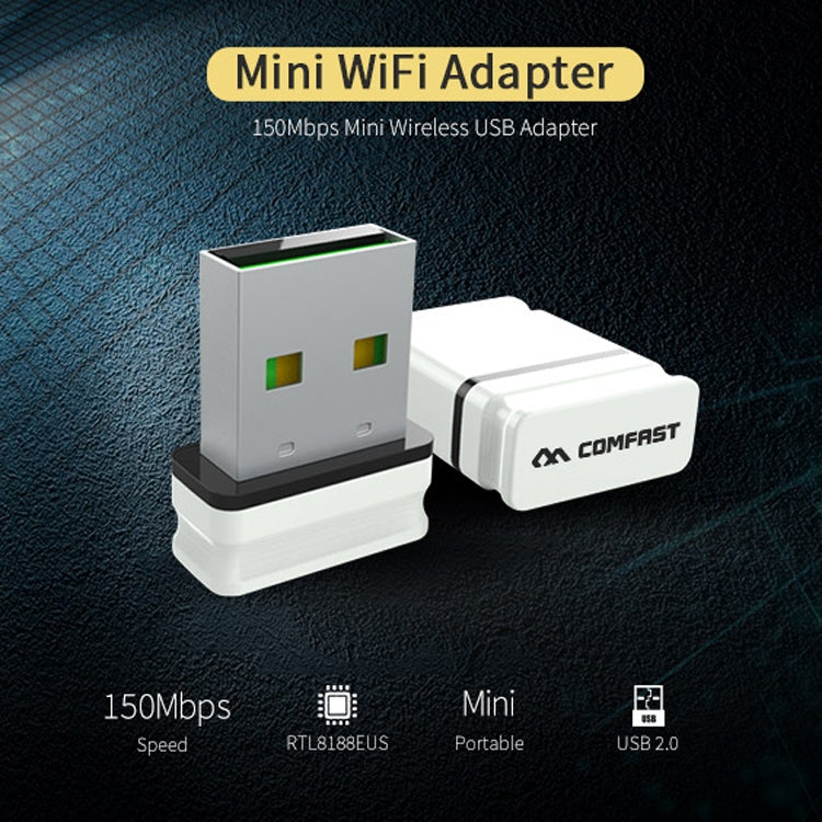 COMFAS CF-WU810N 150Mbps Desktop Notebook USB Wireless Network Card COMFAS CF-WU810N 150Mbps Desktop Notebook USB Wireless Network Card
